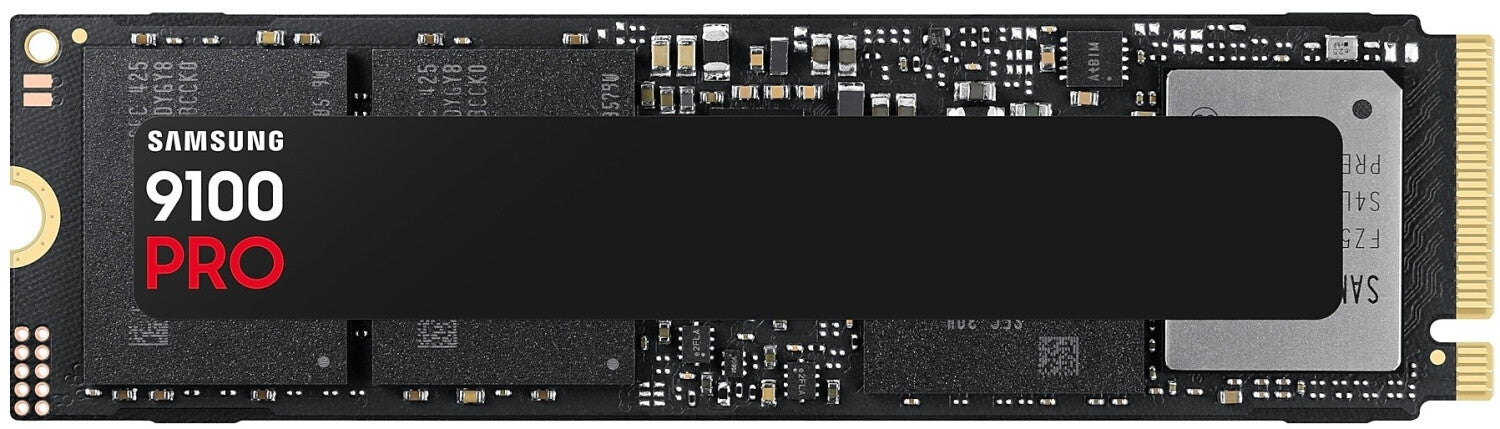 Samsung 9100 Pro 2TB | PCIe 5.0 x4 | NVMe M.2 | 14.700 MB/s Lesen | 13.400 MB/s Schreiben | 2GB Cache | V-NAND TLC | PS5-kompatibel Samsung 9100 Pro 2TB | PCIe 5.0 x4 | NVMe M.2 | 14.700 MB/s Lesen | 13.400 MB/s Schreiben | 2GB Cache | V-NAND TLC | PS5-kompatibel